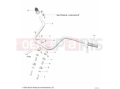 INDIAN 2023 CHIEFTAIN ELITE ALL OPTIONS (R01) (N23TCEBB) STEERING » STEERING, HANDLEBAR MOUNTING and GRIPS - ALL OPTIONS (201614C)