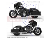 INDIAN 2023 CHIEFTAIN STANDARD 116 (R01) (N23TCBBB) BODY » BODY, EMBLEMS/DECALS - ALL OPTIONS (201854)