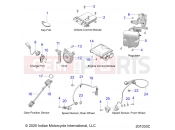 INDIAN 2023 CHIEFTAIN STANDARD 116 (R01) (N23TCBBB) ELECTRICAL » ELECTRICAL, COMPONENTS 1 - ALL OPTIONS (201033C)
