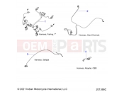 INDIAN 2023 CHIEFTAIN STANDARD 116 (R01) (N23TCBBB) ELECTRICAL » ELECTRICAL, WIRE HARNESS 2 - ALL OPTIONS (201386C)