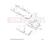 INDIAN 2023 CHIEFTAIN STANDARD 116 (R01) (N23TCBBB) ENGINE » ENGINE, EXHAUST - ALL OPTIONS (201615C)