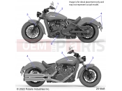INDIAN 2023 SCOUT SIXTY ALL OPTIONS (R01) - N23MSA11/MSB11 BODY | BODY, EMBLEMS/DECALS - N23MSA11/MSB11 ALL OPTIONS (201848)