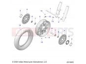 INDIAN 2023 SPRINGFIELD 111 ALL OPTIONS (R01) (N23THAAA) WHEEL » WHEEL, FRONT - ALL OPTIONS (201080C)