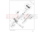 Polaris 2024 ATV SPORTSMAN 450 EPS HO 50S (R01) - A24SEE50B1/B3 DRIVE TRAIN | DRIVE TRAIN, MAIN GEARCASE - A24SEE50B1/B3 (1334595)