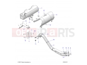 Polaris 2024 ATV SPORTSMAN XP 1000 HIGH LIFTER (R01) (A24SXM95AL) ENGINE | ENGINE, EXHAUST - A24SXM95AL (C0210571)