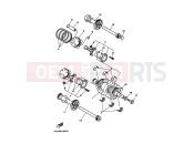 YAMAHA XTZ 750 Super Tenere XTZ750 SUPERTENERE (3TD2) 1990 CRANKSHAFT & PISTON
