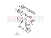 YAMAHA XTZ 750 Super Tenere XTZ750 SUPERTENERE (3TD2) 1990 CAMSHAFT & CHAIN