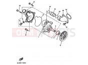 YAMAHA XTZ 750 Super Tenere XTZ750 SUPERTENERE (3TD2) 1990 WATER PUMP