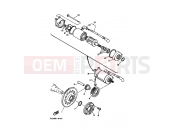 YAMAHA XTZ 750 Super Tenere XTZ750 SUPERTENERE (3TD2) 1990 STARTER CLUTCH