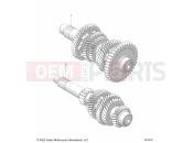 INDIAN 2024 CHIEFTAIN 116 ALL OPTIONS (R01) (N24TCBBB) DRIVE TRAIN | DRIVE TRAIN, INPUT/OUTPUT SHAFT ASM. - N24TCBBB ALL OPTIONS (201623C)