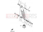 YAMAHA XTZ 750 Super Tenere XTZ750 SUPERTENERE (3TD2) 1990 REAR SUSPENSION