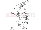 YAMAHA XTZ 750 Super Tenere XTZ750 SUPERTENERE (3TD2) 1990 FRONT MASTER CYLINDER