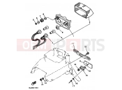YAMAHA XTZ 750 Super Tenere XTZ750 SUPERTENERE (3TD2) 1990 TAILLIGHT