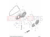 INDIAN 2024 INDIAN SPRINGFIELD 116 ALL OPTIONS (R01) (N24THABB) ENGINE | ENGINE, PRIMARY COVER ASM. - N24THABB ALL OPTIONS (201621C)