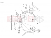 DUCATI 2024 Streetfighter V4 S Front brake pump