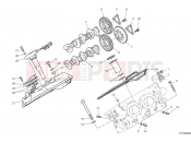 DUCATI 2024 Streetfighter V4 S Rear head timing system