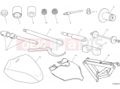 DUCATI 2024 Streetfighter V4 S Workshop service tools - frame