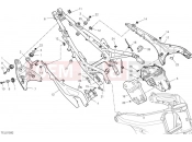 DUCATI 2024 Streetfighter V4 Rear subframe