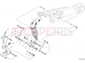 DUCATI 2024 Streetfighter V4 Rear shock absorber