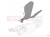 DUCATI 2024 Streetfighter V4 Rear mudguard