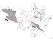 DUCATI 2024 Streetfighter V4 Right side fairings