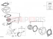 DUCATI Multistrada V2 S Travel Cylinders & pistons