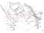 DUCATI Multistrada V2 S Travel Rear subframe