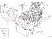 DUCATI Multistrada V2 S Travel Cooling circuit