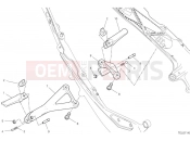 DUCATI Panigale V4 S Rear footrests