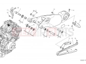 DUCATI Panigale V4 S Rear swingarm
