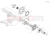DUCATI Panigale V4 R Rear wheel spindle