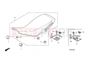 HONDA TRX450ER8 U 2008 F-18 SEAT