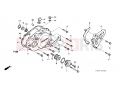 HONDA TRX450ER8 U 2008 E-10 L. CRANKCASE COVER (TRX450R4,5)