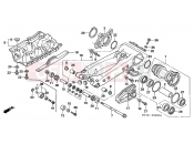 HONDA TRX450ER8 U 2008 F-23 SWINGARM