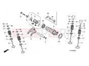 HONDA TRX450ER8 U 2008 E-3 CAMSHAFT/VALVE