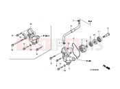 HONDA TRX450ER8 U 2008 E-9 WATER PUMP