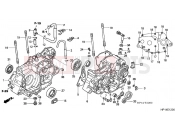 HONDA TRX450ER8 U 2008 E-12 CRANKCASE (TRX450R4,5)
