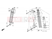 HONDA TRX450ER8 U 2008 F-8 FRONT CUSHION