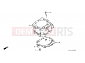 HONDA TRX450ER8 U 2008 E-5 CYLINDER (TRX450R4,5)