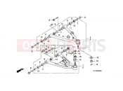 HONDA TRX450ER8 U 2008 F-9 FRONT ARM