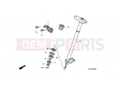 HONDA TRX450ER8 U 2008 F-5 STEERING SHAFT