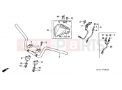 HONDA TRX450ER8 U 2008 F-4 HANDLE PIPE