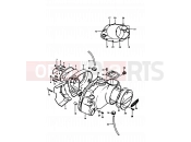 SUZUKI A100 K (1989) 2 - CRANKCASE COVER (A100-4,K,L,M)