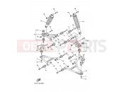 YAMAHA YFM 400 Kodiak YFM400AN YFM400AR KODIAK 2WD (5VH1) 2003 FRONT SUSPENSION & WHEEL