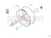 DUCATI Multistrada V4 RS Rear wheel