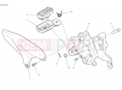 DUCATI Multistrada V4 S Right footrest