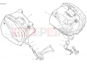 DUCATI 2024 Multistrada V4 S Grand Tour Side panniers
