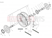 DUCATI 2024 Multistrada V4 S Grand Tour Rear wheel