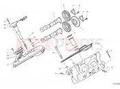 DUCATI 2024 Multistrada V4 S Grand Tour Rear cylinder head timing