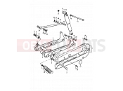 SUZUKI A100 M (1991) 41 - REAR SWINGING ARM